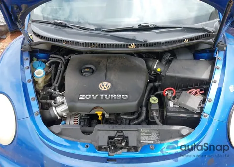 2003 Volkswagen New Beetle Gls 1.8T from USA, damaged, VIN 3VWCD21C03M440952